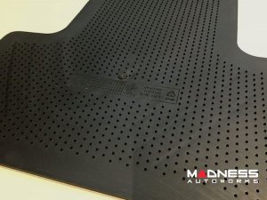 Alfa Romeo Stelvio Floor Mats - Genuine Alfa - All Weather Rubber Alfa Romeo Stelvio Floor Mats - Genuine Alfa - All Weather Rubber